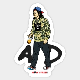 A D Sticker